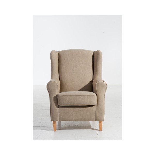 Poltrona marrone Lorris Sand - Max Winzer-image-2