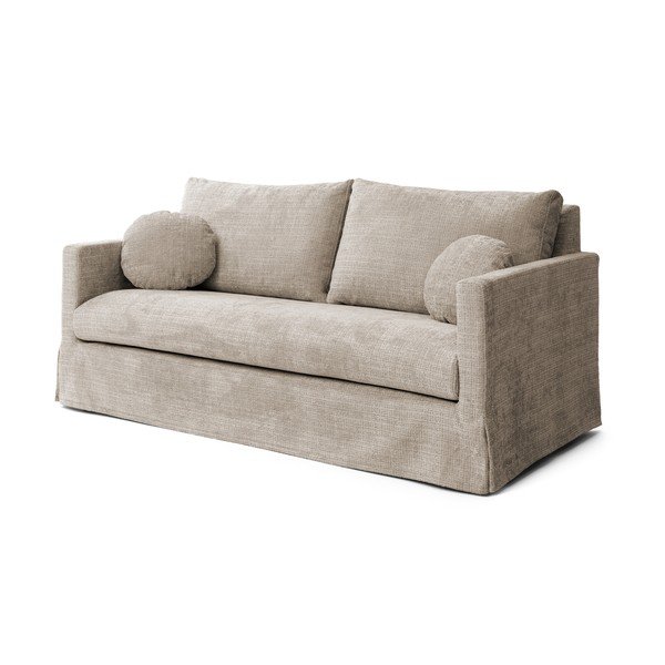 Divano beige 195 cm Paphos – Ropez