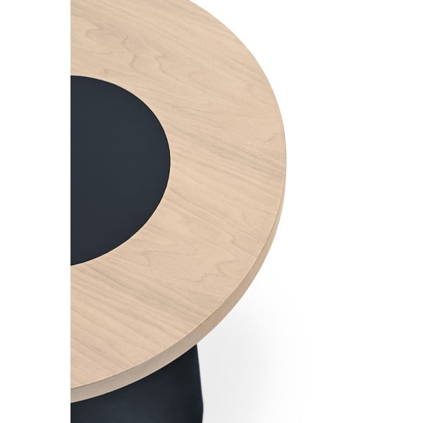 Tavolino da salotto blu/di colore naturale con effetto frassino 50x120 cm Nori – Teulat-image-4