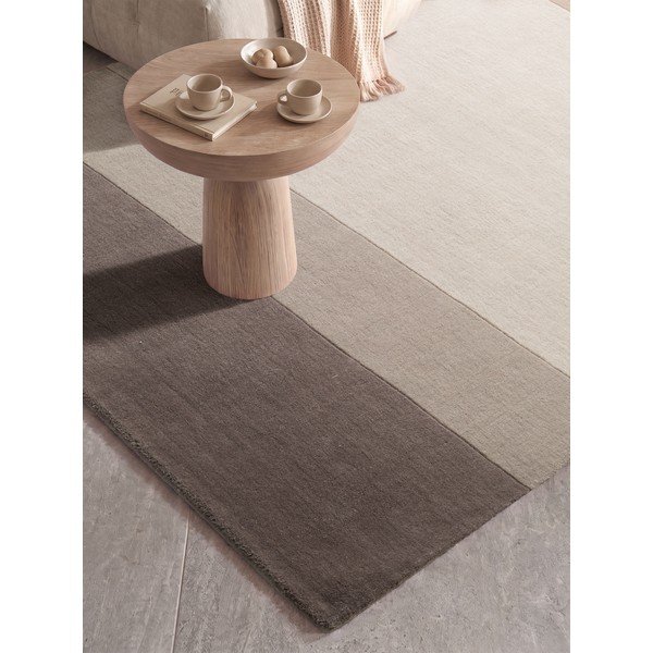 Tappeto marrone/color crema in lana 160x230 cm Edmund – Villeroy&Boch-image-4