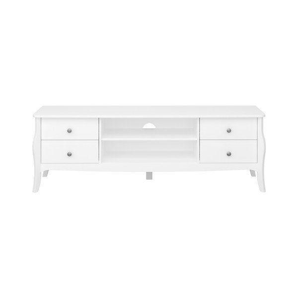 Cassettiera TV bianca , 52,6 x 160 cm Baroque - Steens