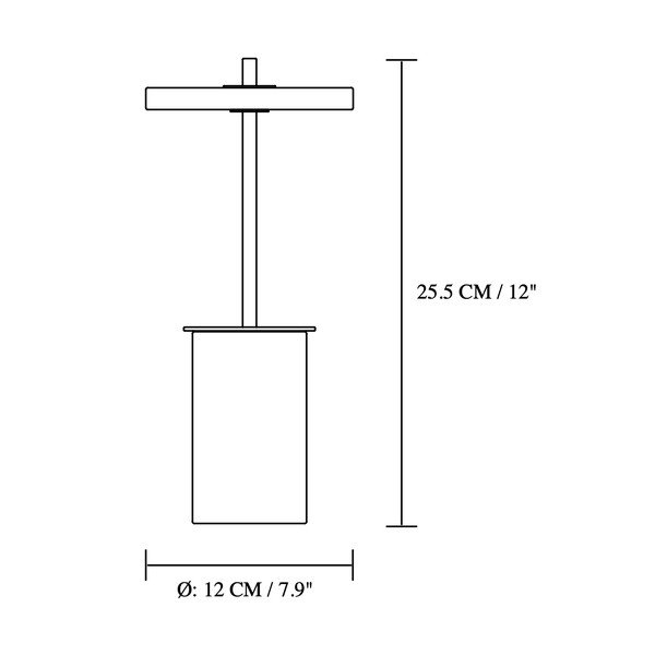 Lampada da tavolo LED grigia in marmo con paralume in metallo con intensità regolabile (altezza totale 25,5 cm) Asteria Move Mini – UMAGE-image-3