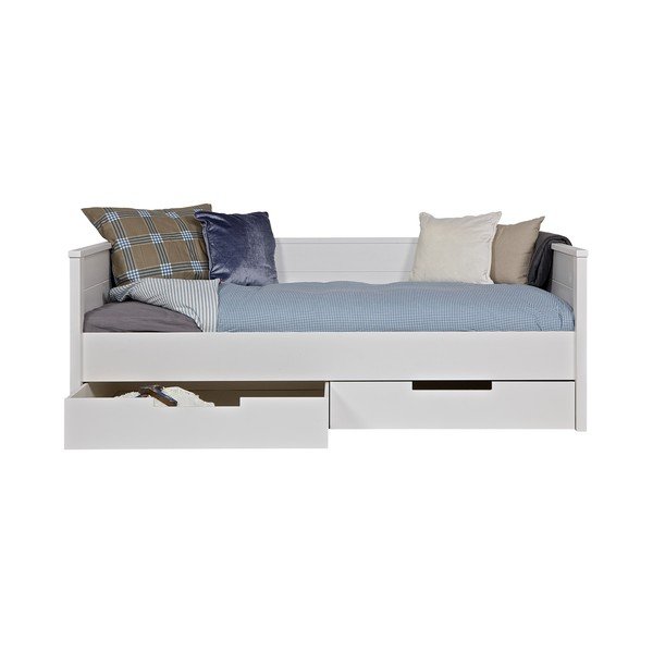 Letto/divano bianco 90 x 200 cm Jade - WOOOD-image-3