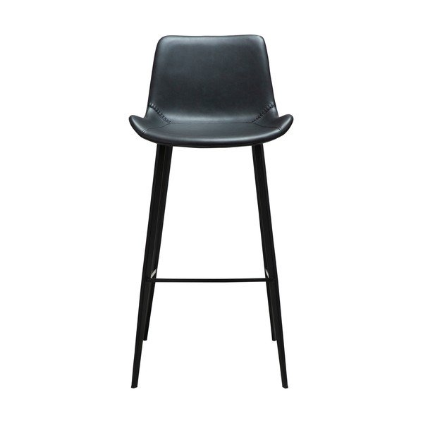 Sgabello da bar nero (altezza della seduta 74,5 cm) Hype – DAN-FORM Denmark-image-1