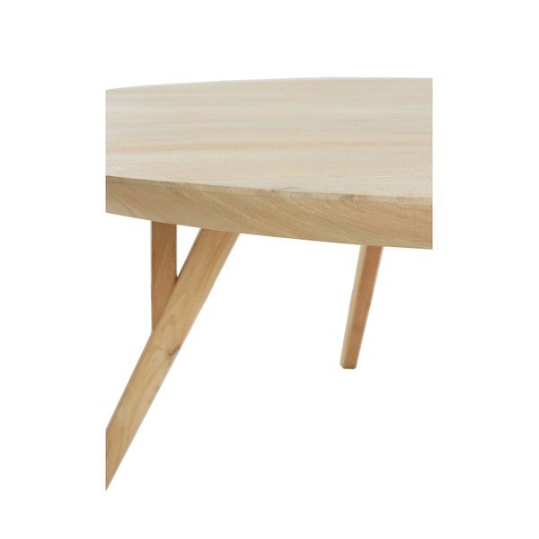 Tavolo da pranzo rotondo in mango massiccio ø 140 cm Quenza – Light & Living-image-4