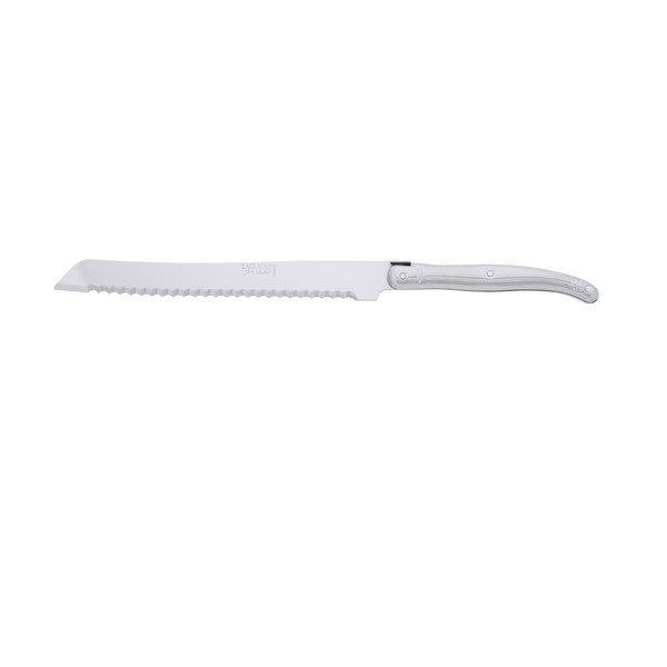 Coltello da pane in acciaio inox in confezione di legno, lunghezza 28 cm - Jean Dubost