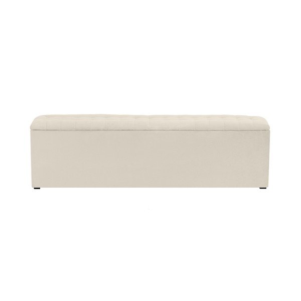 Krémový otoman s úložným prostorem Windsor & Co Sofas Nova, 200 x 47 cm-image-1
