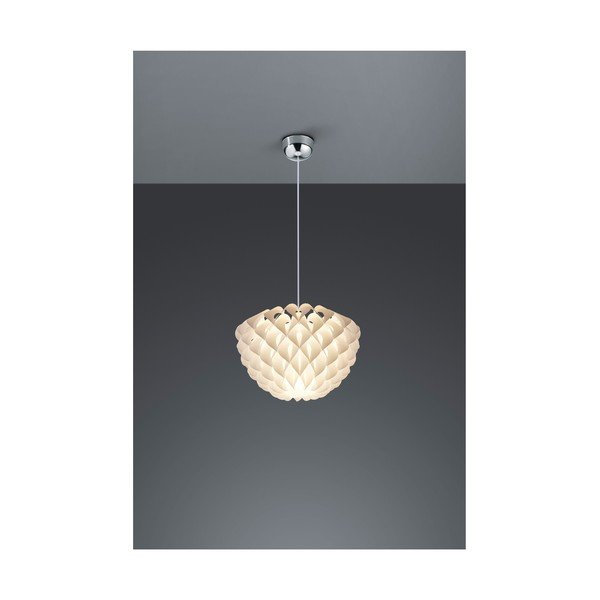 Lampada da soffitto bianca a sospensione, altezza 150 cm Tilia - Reality-image-1