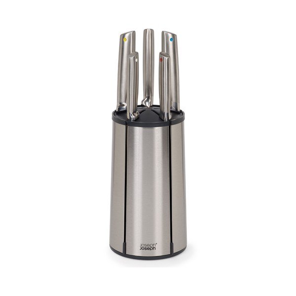 Set di coltelli con supporto rotante  con lama in acciaio inox 5 pz Elevate Steel – Joseph Joseph