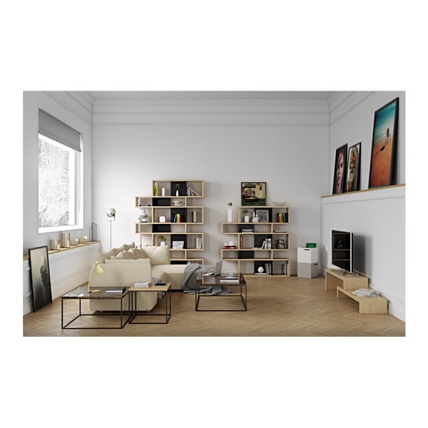Contenitore bianco per libreria Berlin - TemaHome-image-2