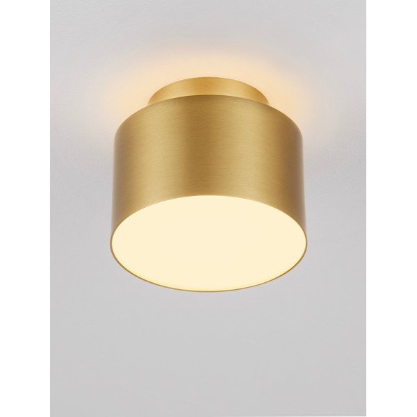 Plafoniera LED dorata in alluminio Ozen – Nova Luce-image-1