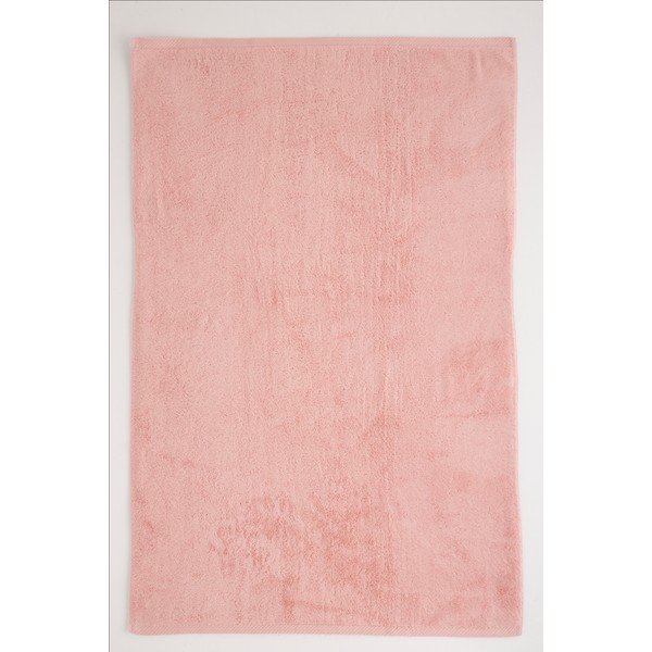 Telo da bagno in cotone rosa, 70 x 140 cm Lisa Coral - El Delfin-image-1
