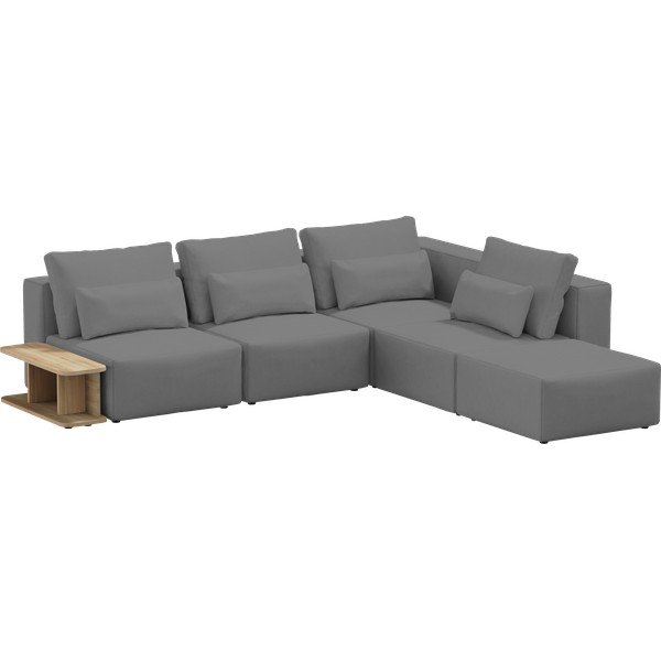 Divano angolare grigio (variabile) Riposo Ottimo - Sit Sit