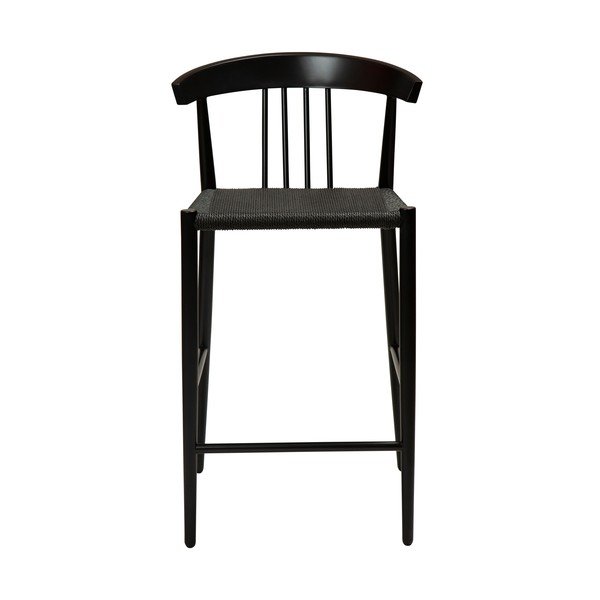 Sgabello da bar nero, altezza 91,5 cm Sava - DAN-FORM Denmark-image-1