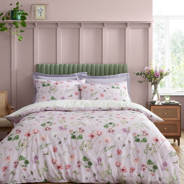 Biancheria da letto in cotone per letto singolo 135x200 cm Serenity Garden – RHS-image-1