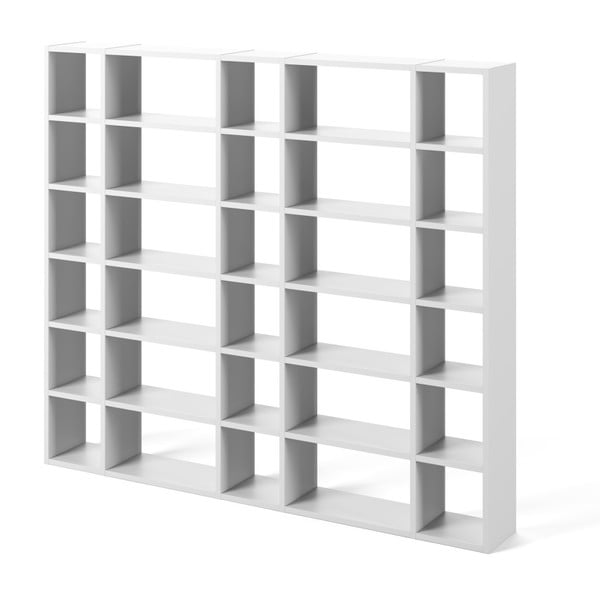 Libreria bianca, altezza 224 cm Pombal - TemaHome-image-1