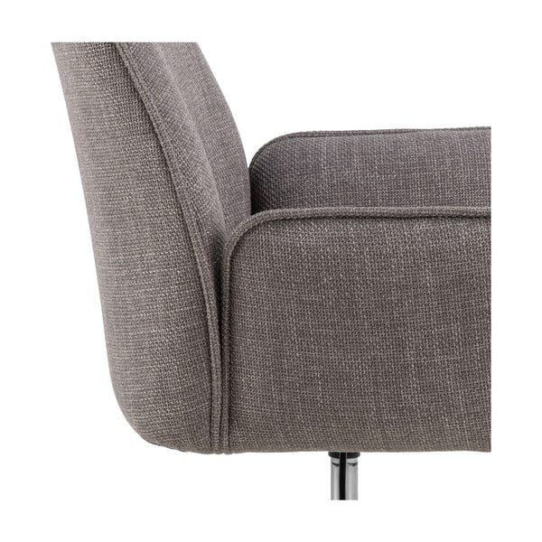 Sedia da ufficio grigia Glenda – Actona-image-3