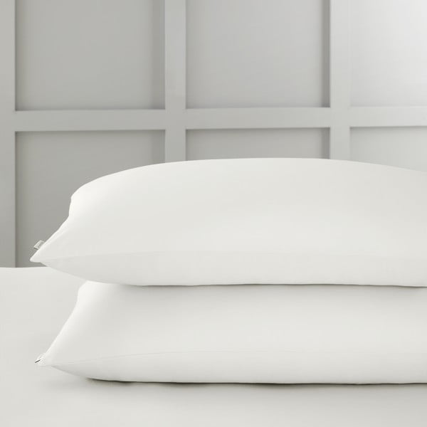 Federe per cuscino in set in raso di cotone 2 pz 50x75 cm Cotton Sateen – Bianca-image-1