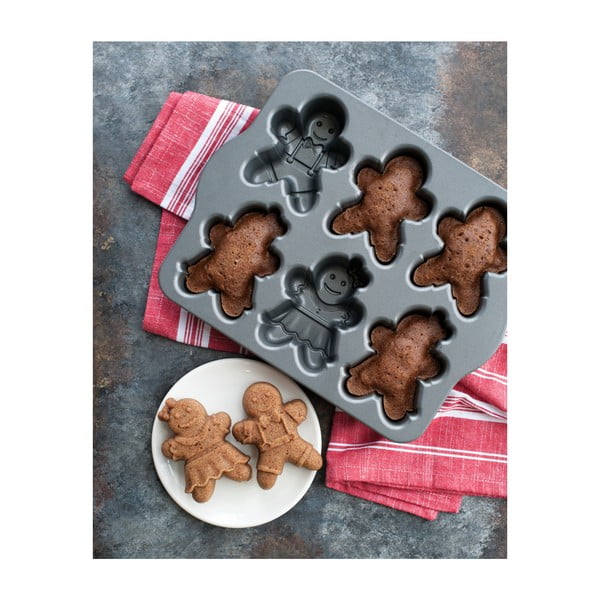 Stampo per 6 mini bundt cake in argento Girls And Boys, 1,1 l Girls and Boys - Nordic Ware-image-2