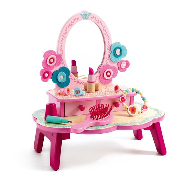 Comodino in legno per bambini Flora - Djeco