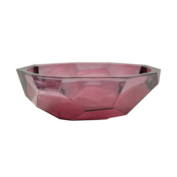 Ciotola in vetro riciclato rosa Pietra, ø 25 cm - Mauro Ferretti-image-2