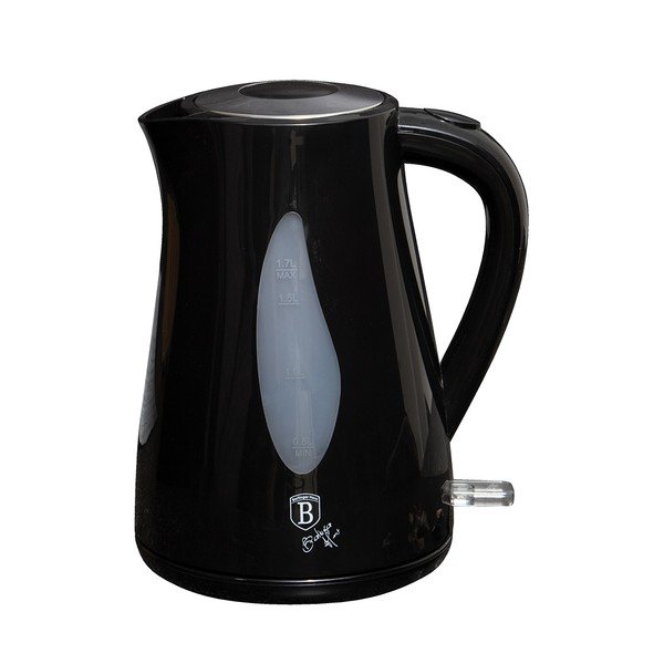 Bollitore nero 1,7 l Black Silver Collection - BerlingerHaus