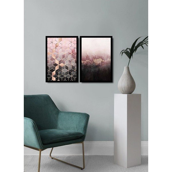 Dipinti in set di 2 pezzi 36x51 cm - Wallity-image-1