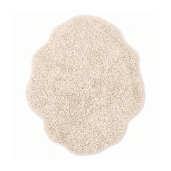 Tappeto per bambini beige 115x140 cm Mammoth – Meowbaby