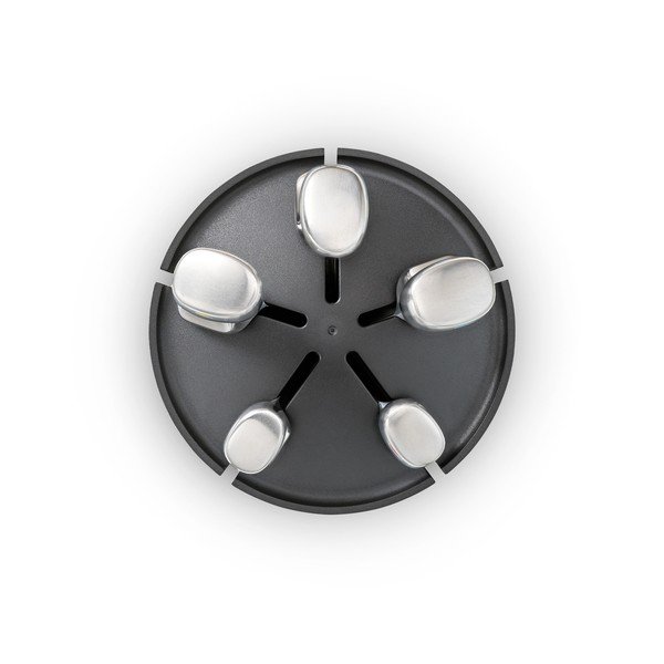 Set di coltelli con supporto rotante  con lama in acciaio inox 5 pz Elevate Steel – Joseph Joseph-image-4