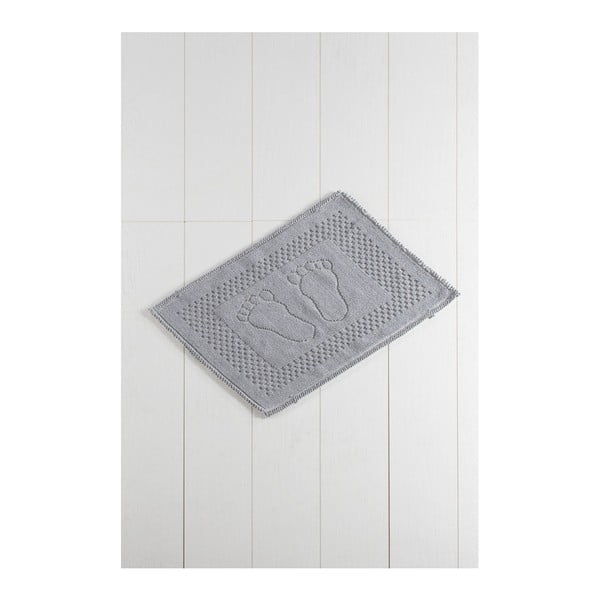 Tappeto da bagno grigio, 70 x 50 cm - Foutastic
