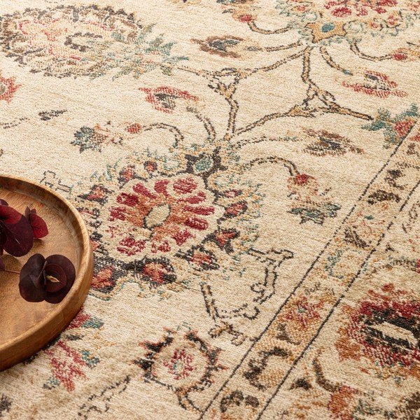 Tappeto beige 240x340 cm Raja – Asiatic Carpets-image-3
