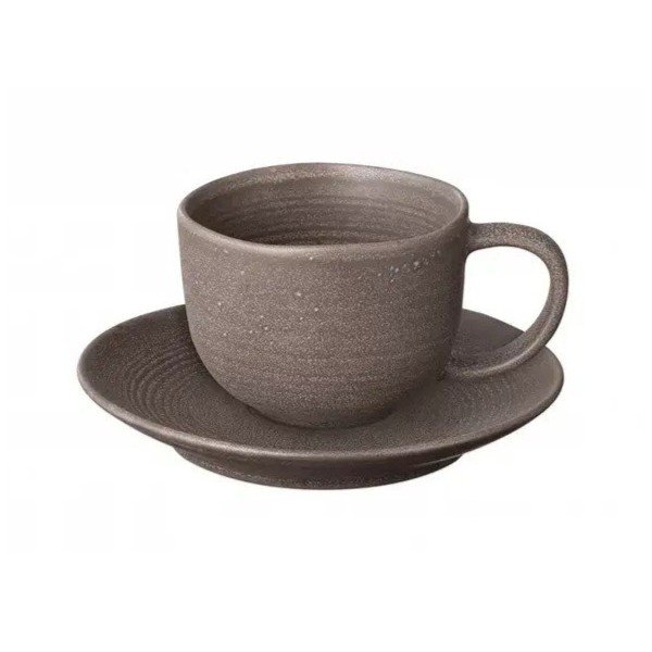 Tazzine in set marrone scuro in ceramica 2 pz 190 ml Kumi – Blomus