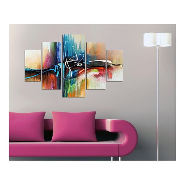 Quadro 5 pezzi Lydia - Wallity-image-1