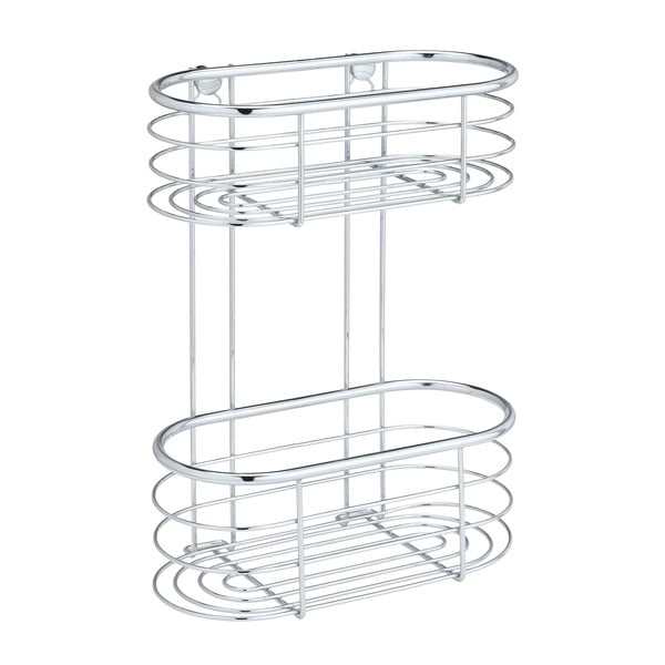 Ripiani per doccia argento 26 x 35 cm Trestina - Wenko-image-2