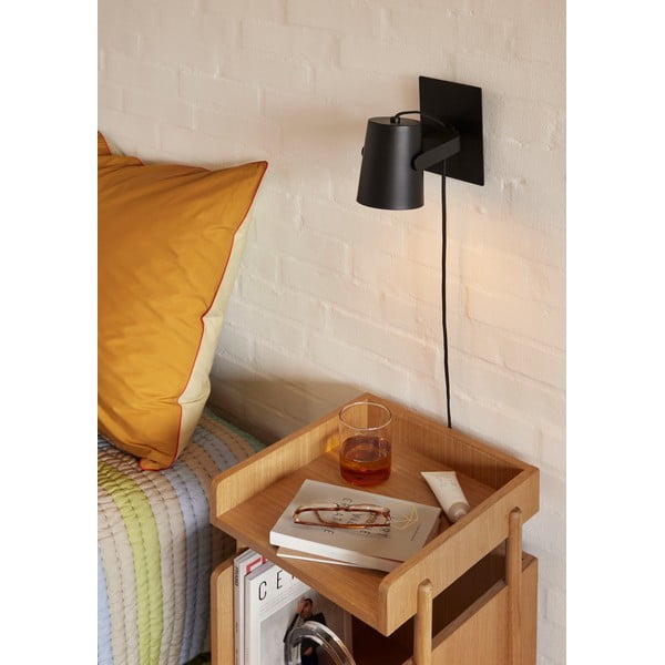 Lampada da parete nera Ardent - Hübsch-image-1