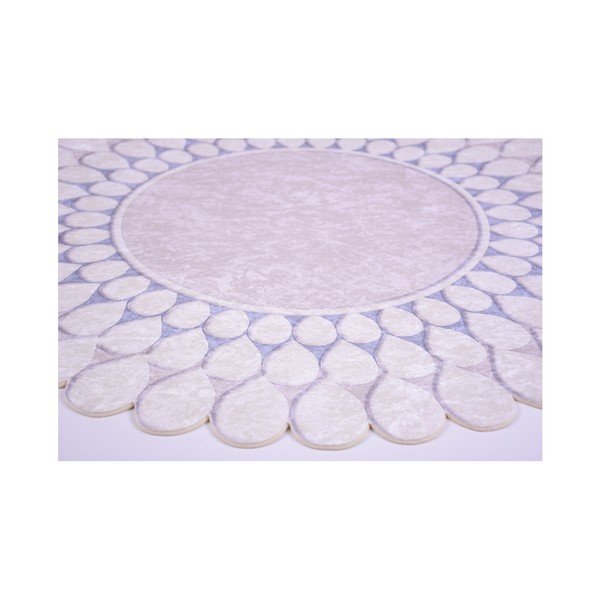 Tappeto Zinno , ⌀ 80 cm Mavi - Vitaus-image-2