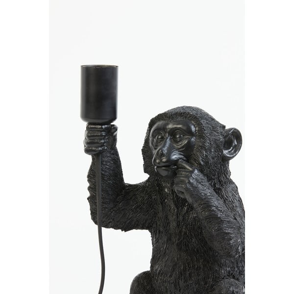 Lampada da tavolo nera (altezza 34 cm) Monkey - Light & Living-image-1