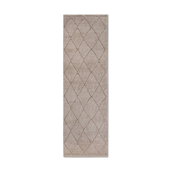 Passatoia beige 80x240 cm Perrotin Beige - Elle Decoration