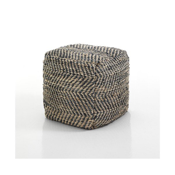 Pouf da salotto in iuta -C Nagar - Tomasucci