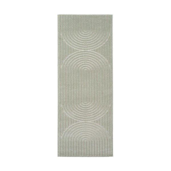 Passatoia da interno ed esterno verde 80x250 cm Nova 1201 – Ayyildiz Carpets