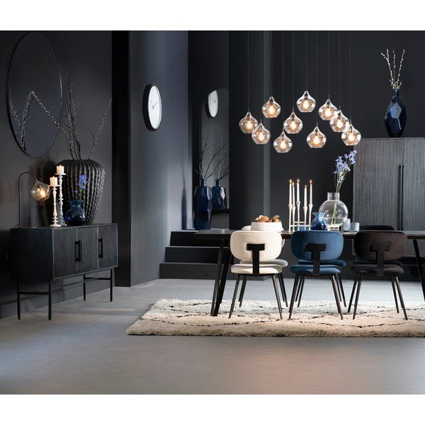 Sedia da pranzo bianca Aaliyah - Light & Living-image-4
