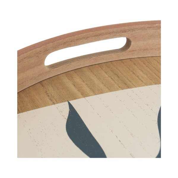 Vassoi in legno in set da 2 pezzi ø 40 cm - Casa Selección-image-3