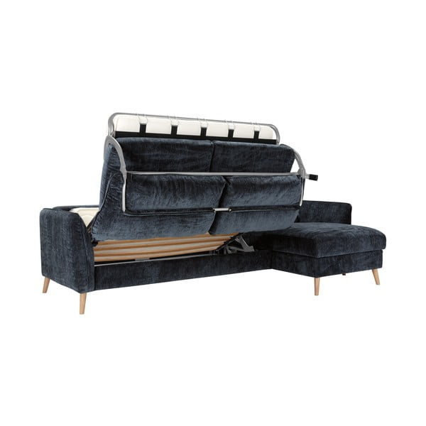 Divano letto angolare blu Lucy - Sits-image-3