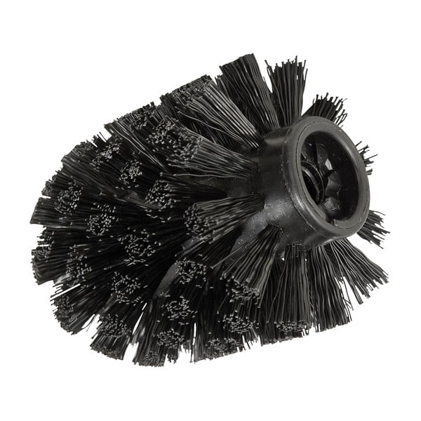 Testina di ricambio nera per scopino, ø 7,5 cm - Wenko