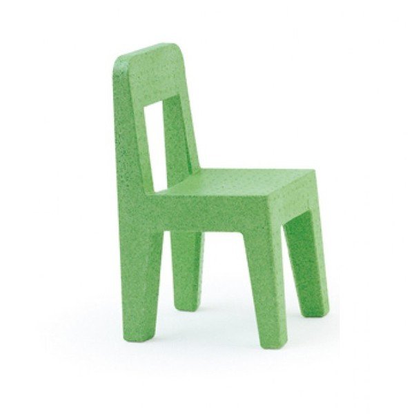 Dětská zelená židle Magis Seggiolina Pop