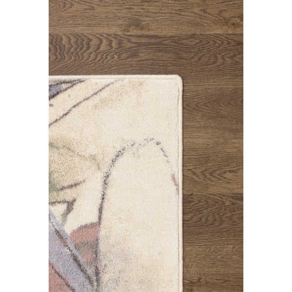 Tappeto in lana crema 133x180 cm Lilia - Agnella-image-3