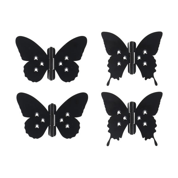 Cerniere per porte in metallo 4 pezzi Butterfly - Esschert Design