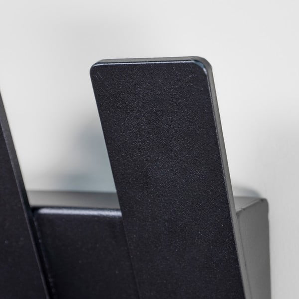 Attaccapanni da parete nero in metallo 64 cm Angle – Spinder Design-image-4