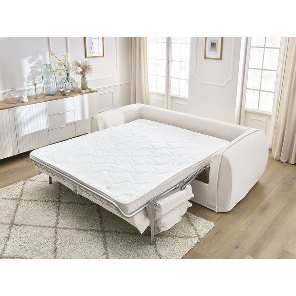 Divano beige per il riposo quotidiano/allungabile 236 cm Archimede – Bobochic Paris-image-1