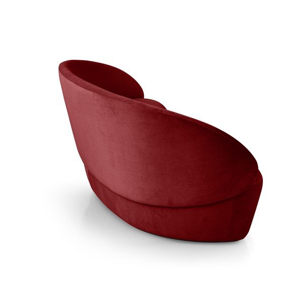 Divano in velluto rosso, 162 cm Naïve - EMKO-image-4